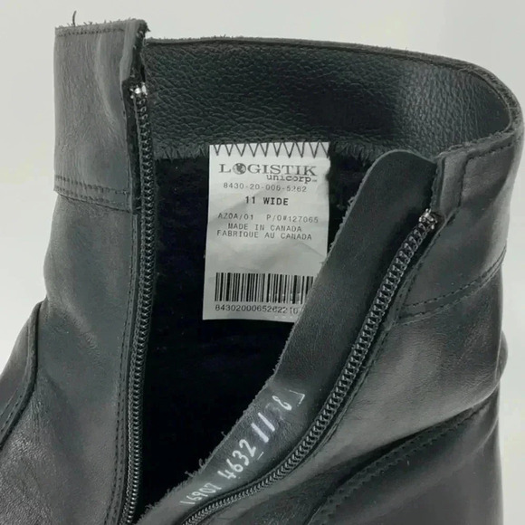 LOGISTIK LEATHER MAN ANKLE BOOTS  8 INCH - Picture 7 of 8